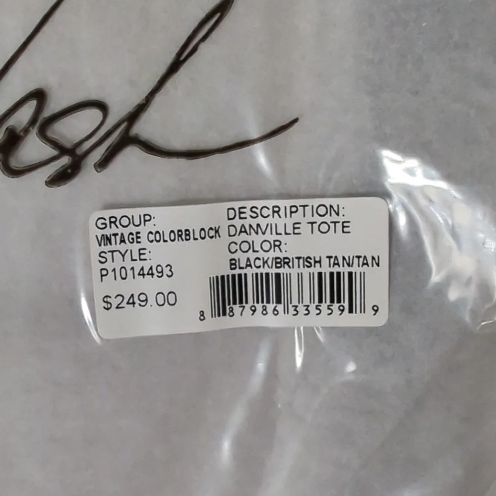 NWT Patricia Nash Danville tote bag vintage color block - Picture 8 of 8